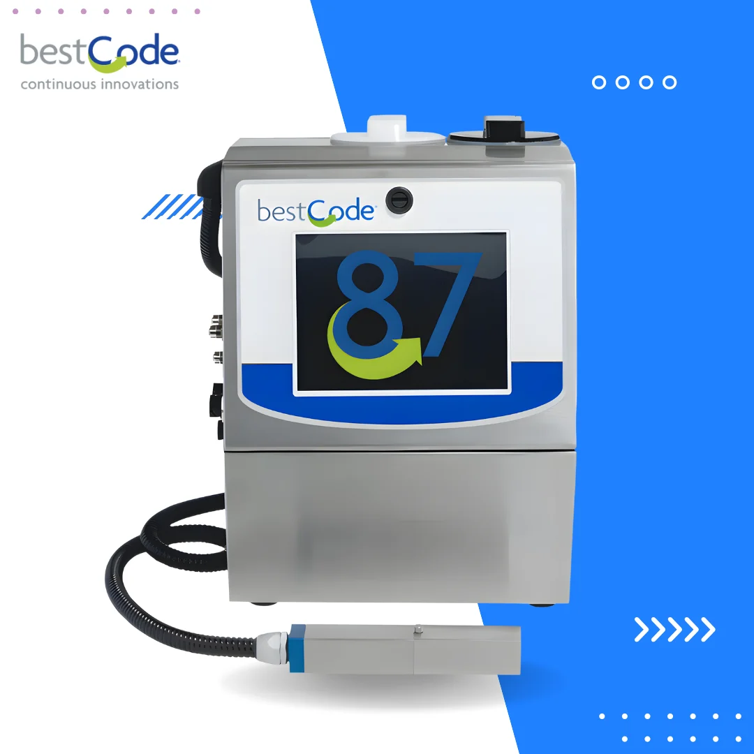 BestCode Model 87 CIJ Printer for Carton & Packaging Coding